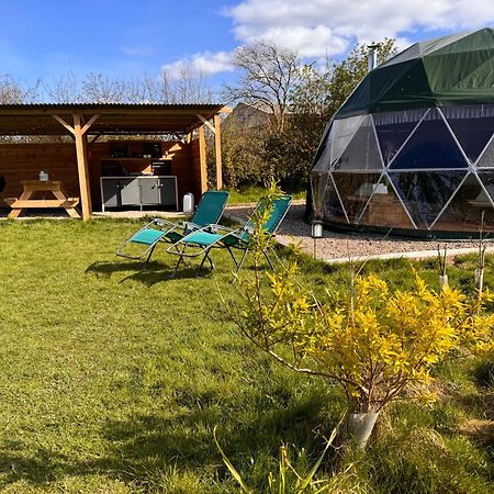 Geodesic Dome Glamping Hotel Llanidloes Ngoại thất bức ảnh